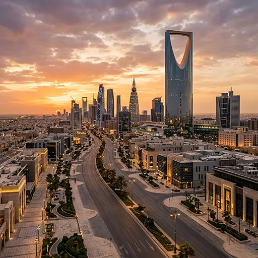 Riyadh city view